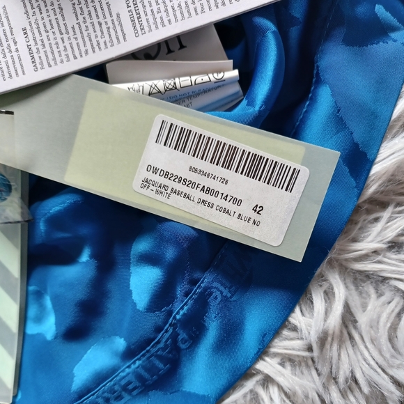 OFF-WHITE by Virgil Blue Dress - Picture 12 of 15